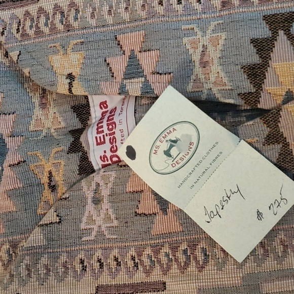 NWT Ms.Emma Designs Handmade Soutwestern Aztec Navajo Jacket - Picture 2 of 7